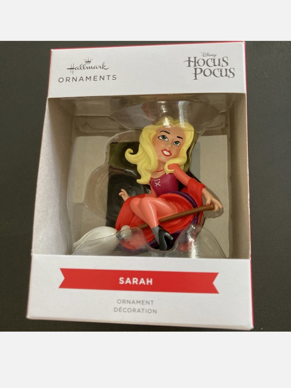Disney Hocus Pocus Sarah Blonde and Red Holiday Ornament